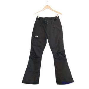 North Face Ski Pants, Black, Multipocket, Inner Layer, Small/Long